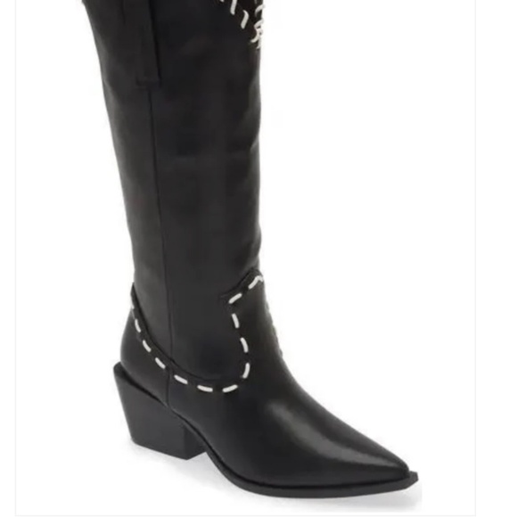 Billini Yanet Black Boots tall - Picture 3 of 11